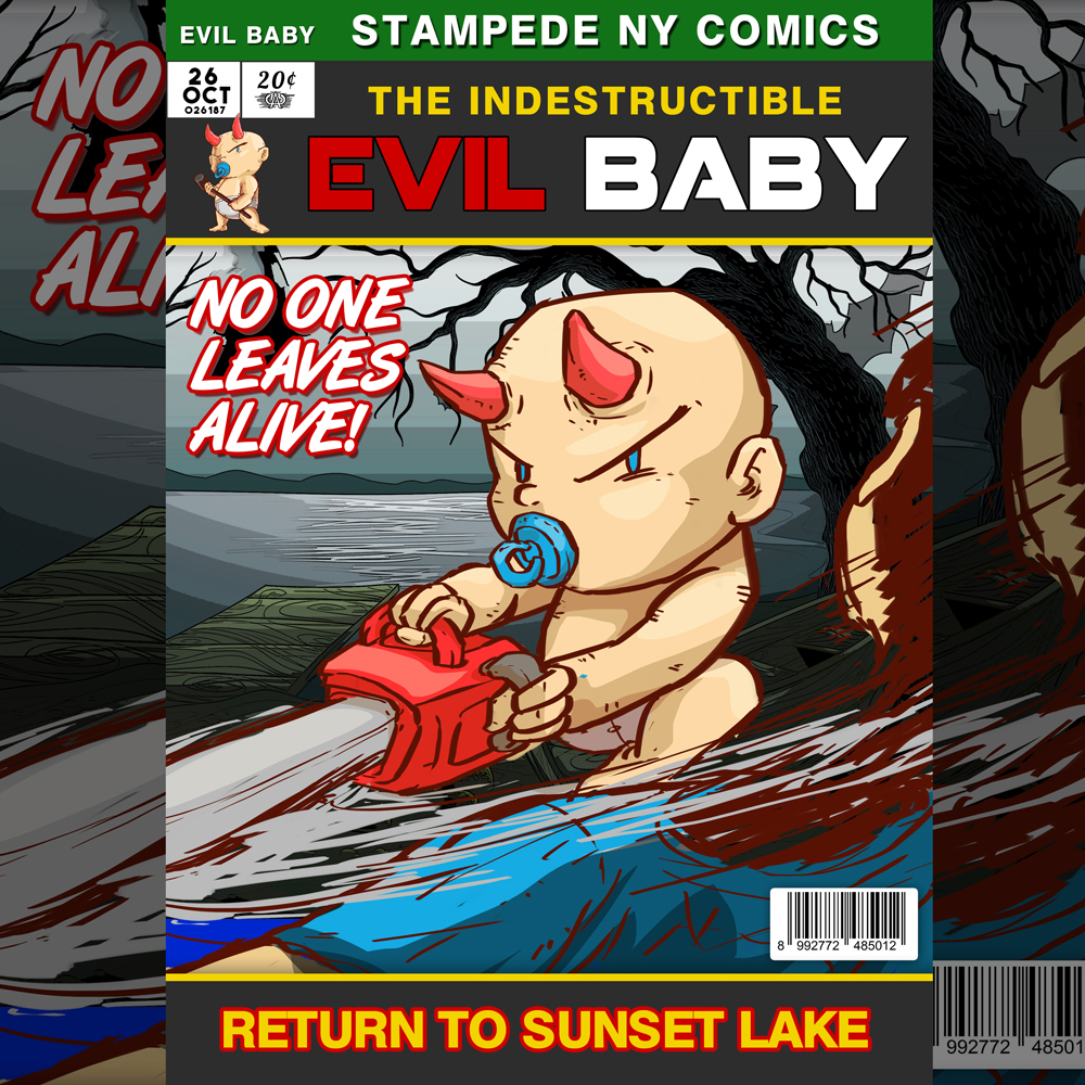 The Indestructible Evil Baby Comic Series